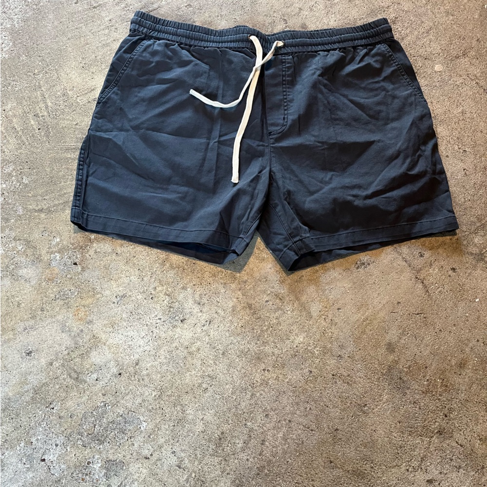 Marine Layer Dark Gray Athletic Shorts